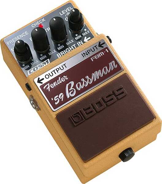 open zoom image for Boss FBM-1 Fender Bassman Pedal, Angle