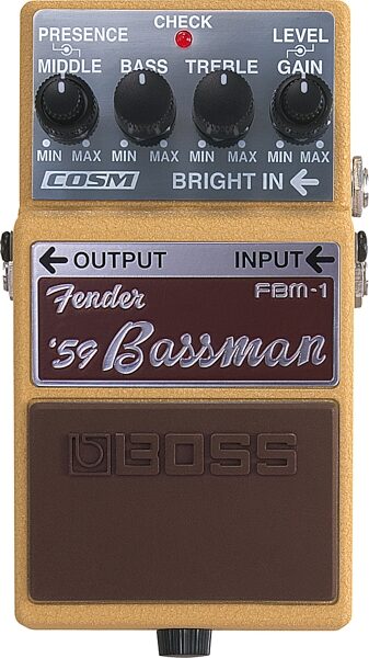 open zoom image for Boss FBM-1 Fender Bassman Pedal, Main