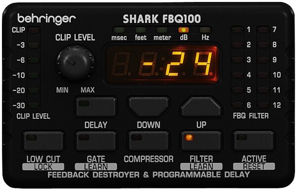 open zoom image for Behringer FBQ100 Shark Feedback Destroyer, Main