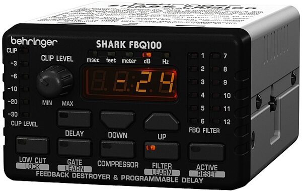 open zoom image for Behringer FBQ100 Shark Feedback Destroyer, Right