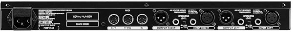 open zoom image for Behringer FBQ2496 Feedback Destroyer Pro, Rear