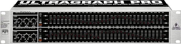 open zoom image for Behringer FBQ3102 Ultragraph Dual 31-Band Equalizer with FBQ, Main