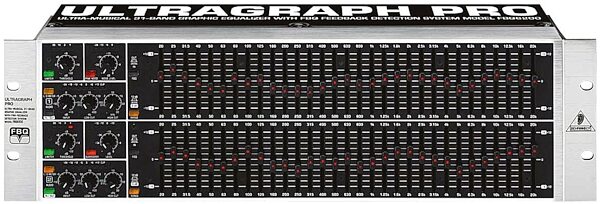 open zoom image for Behringer FBQ6200 Ultragraph 2x31 Band Equalizer with FBQ, Main