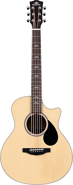 open zoom image for Kepma FC Spruce/Rosewood Mini Acoustic Guitar (with Gig Bag), Natural, Main