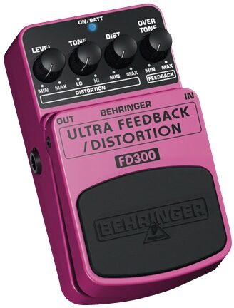open zoom image for Behringer FD300 Ultra Feedback and Distortion Pedal, Left