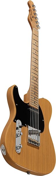 open zoom image for G&L Fullerton Deluxe ASAT Classic Electric Guitar, Left-Handed (with Gig Bag), Action Position Back