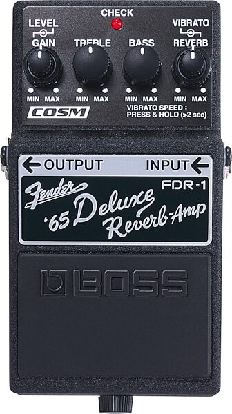 open zoom image for Boss FDR-1 Fender '65 Deluxe Reverb Pedal, Main