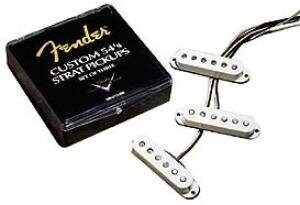 open zoom image for Fender Custom '54 Strat Single-Coil Pickup Set, Set