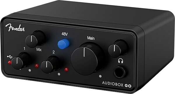 open zoom image for Fender AudioBox Go 2x2 USB-C Audio Interface, Open Box (Very Good), Action Position Back