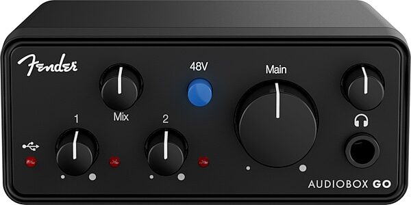 open zoom image for Fender AudioBox Go 2x2 USB-C Audio Interface, Open Box (Very Good), Main
