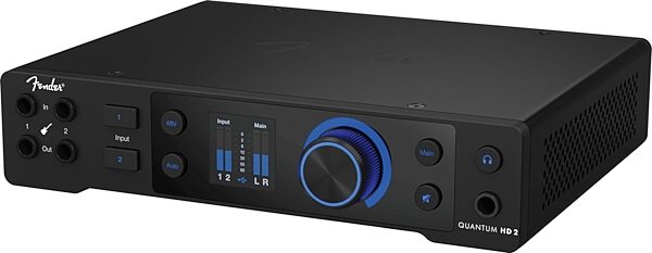 open zoom image for Fender Quantum HD 2 USB-C Recording Interface, New, Action Position Back