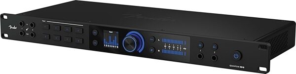 open zoom image for Fender Quantum HD 8 26x30 USB-C Audio Recording Interface, New, Action Position Back