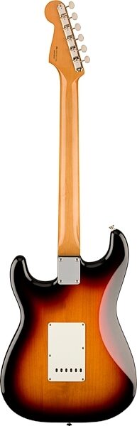 open zoom image for Fender Vintera II '60s Stratocaster Electric Guitar, Rosewood Fingerboard (with Gig Bag), 3-Color Sunburst, Open Box (Good), Action Position Back