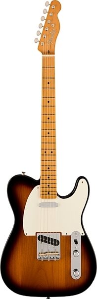 open zoom image for Fender Vintera II '50s Nocaster Electric Guitar (with Gig Bag), 2-Color Sunburst, Open Box (Good), Action Position Back
