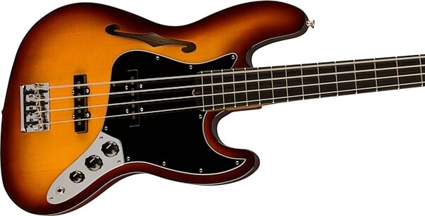 open zoom image for Fender Limited Edition Suona Jazz Thinline Electric Bass (with Case), Action Position Back