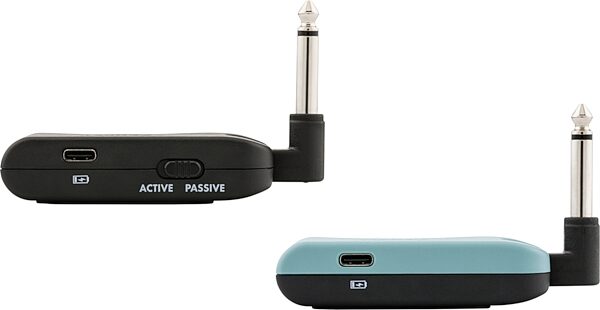 open zoom image for Fender Telepath Guitar Wireless System, Blue and Black, Action Position Back