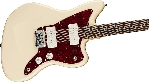 open zoom image for Squier Paranormal Jazzmaster XII Electric Guitar, Action Position Back