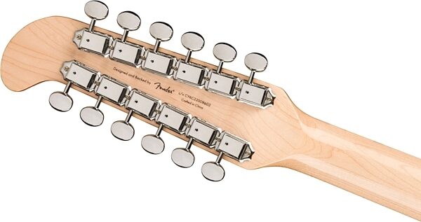 open zoom image for Squier Paranormal Jazzmaster XII Electric Guitar, Action Position Back