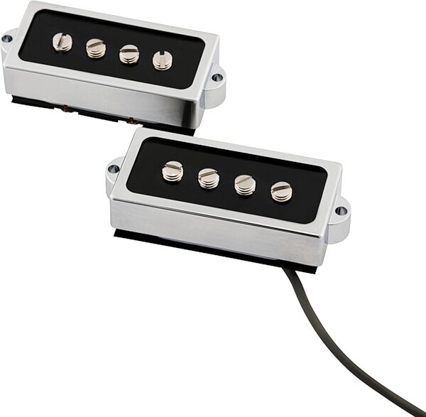 open zoom image for Fender Cobalt Chrome Precision Bass Pickup Set, New, Action Position Front