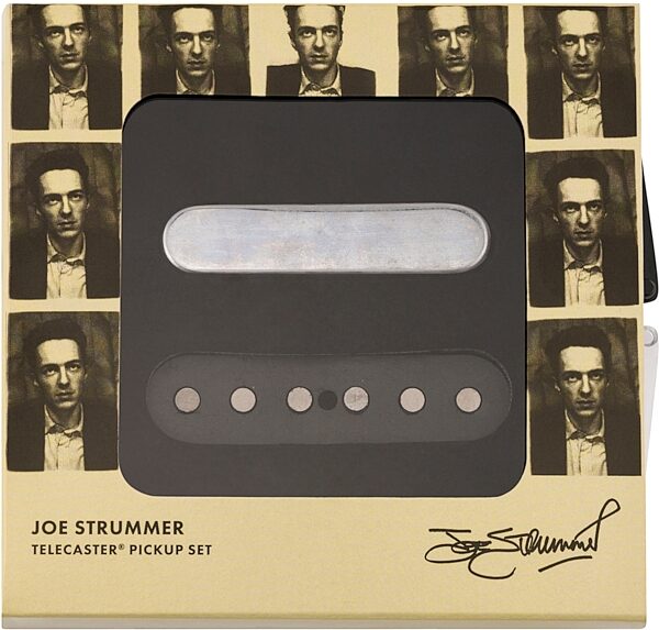 open zoom image for Fender Joe Strummer Telecaster Electric Guitar Pickups, New, Action Position Back