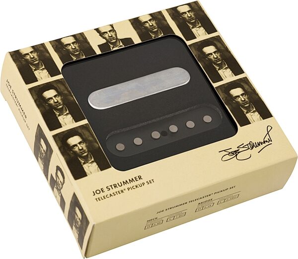 open zoom image for Fender Joe Strummer Telecaster Electric Guitar Pickups, New, Action Position Back