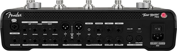 open zoom image for Fender Tone Master Pro Guitar Workstation Pedal, New, Action Position Back