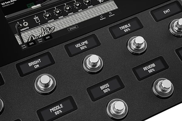 open zoom image for Fender Tone Master Pro Guitar Workstation Pedal, New, Action Position Back