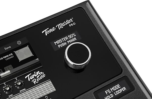 open zoom image for Fender Tone Master Pro Guitar Workstation Pedal, New, Action Position Back