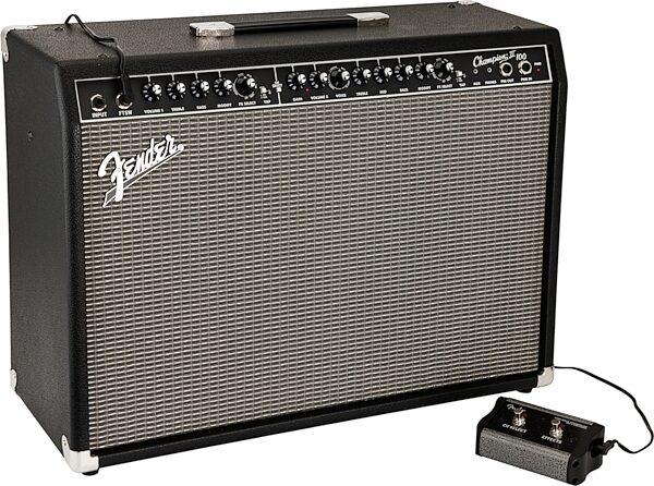 open zoom image for Fender Champion II 100 Guitar Combo Amplifier (2x12", 100 Watts), New, Action Position Back