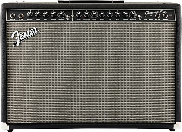 open zoom image for Fender Champion II 100 Guitar Combo Amplifier (2x12", 100 Watts), New, Action Position Back