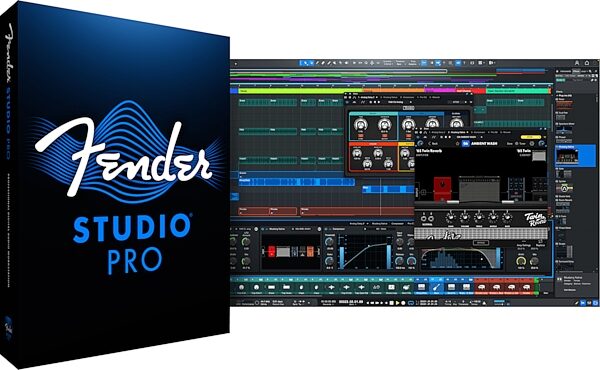 open zoom image for Fender Studio Pro Music Production Software - Perpetual License - Crossgrade from Any Competitive DAW, Digital Download, Action Position Back