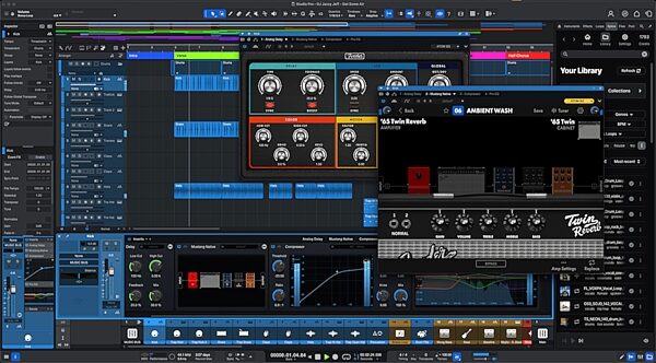 open zoom image for Fender Studio Pro Music Production Software - Perpetual License, Digital Download, Action Position Back