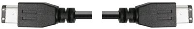 open zoom image for Hosa 6-Pin FireWire Cable, Main