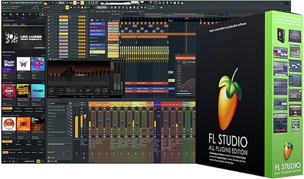 open zoom image for Image-Line FL Studio All-Plugins Edition Software, Digital Download, Main