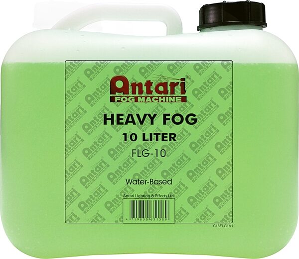 open zoom image for Antari FLG10 Standard Fog Fluid, 10 Liter, Action Position Back