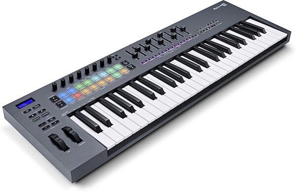 open zoom image for Novation FLkey 49 USB MIDI Keyboard Controller for FL Studio, 49-Key, New, Action Position Back