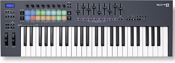open zoom image for Novation FLkey 49 USB MIDI Keyboard Controller for FL Studio, 49-Key, New, Action Position Back