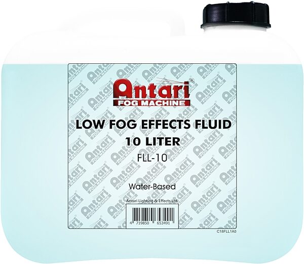 open zoom image for Antari Low Lying Fog Fluid, 10 Liter, Action Position Back