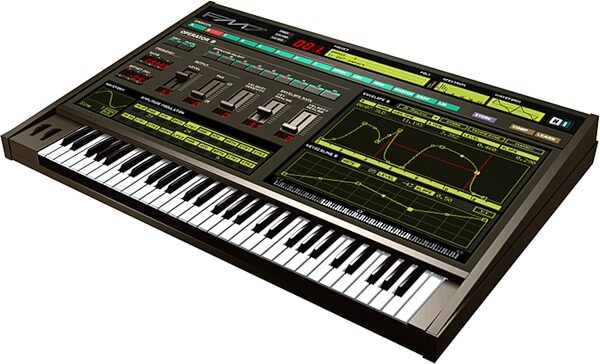 open zoom image for Native Instruments FM7 Software Synth (Macintosh and Windows), Virtual Angle View