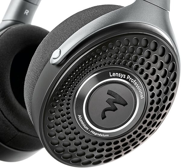 open zoom image for Focal Lensys Professional Reference Headphones, Open Box (Like New), Action Position Back