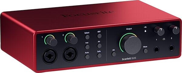 open zoom image for Focusrite Scarlett 16i16 Gen 4 USB Audio Interface, New, Action Position Back