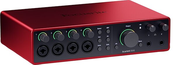 open zoom image for Focusrite Scarlett 18i16 Gen 4 USB Audio Interface, New, Action Position Back