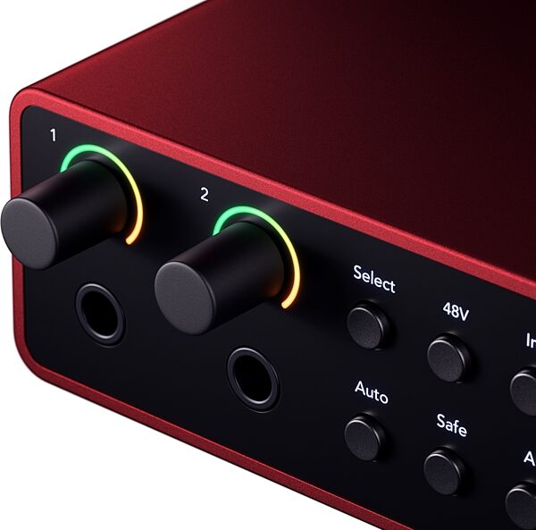 open zoom image for Focusrite Scarlett 4i4 Gen 4 USB Audio Interface, Open Box (Very Good), Detail