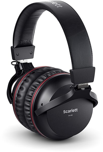 open zoom image for Focusrite Scarlett Solo Studio Gen 4 Audio Interface Recording Package, New, Action Position Back