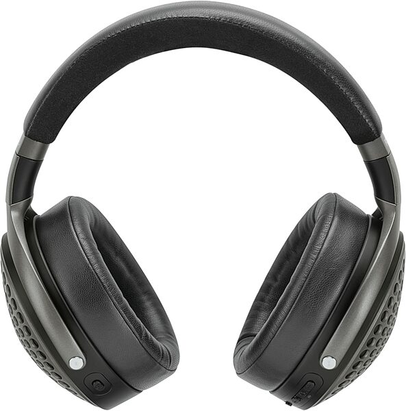 open zoom image for Focal Bathys Wireless Noise-Cancelling Headphones, Black Silver, Open Box (Like New), Action Position Back