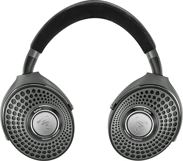 open zoom image for Focal Bathys Wireless Noise-Cancelling Headphones, Black Silver, Open Box (Like New), Action Position Back