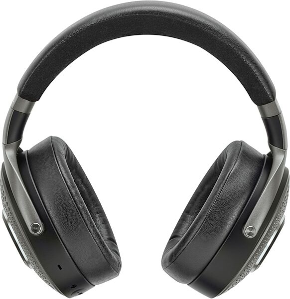 open zoom image for Focal Bathys Wireless Noise-Cancelling Headphones, Black Silver, Open Box (Like New), Action Position Back