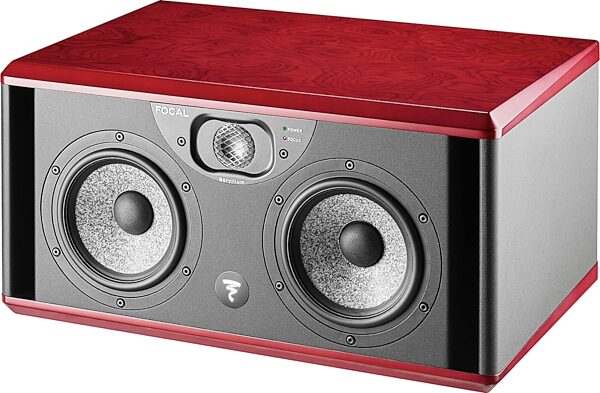 open zoom image for Focal Twin6 Powered Studio Monitor, Single Speaker, Red, Main with all components Front