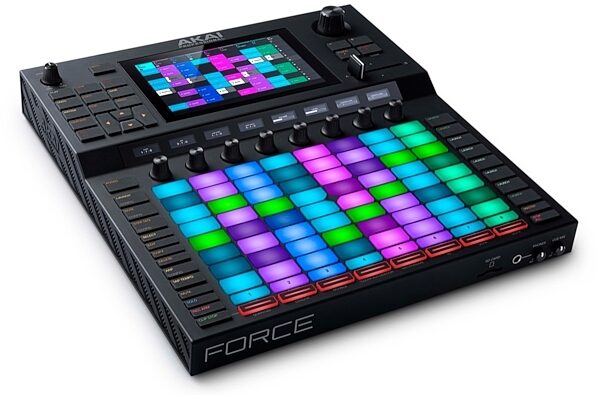 open zoom image for Akai Force Grid-Based Music Production System, Angle