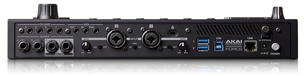 open zoom image for Akai Force Grid-Based Music Production System, rear